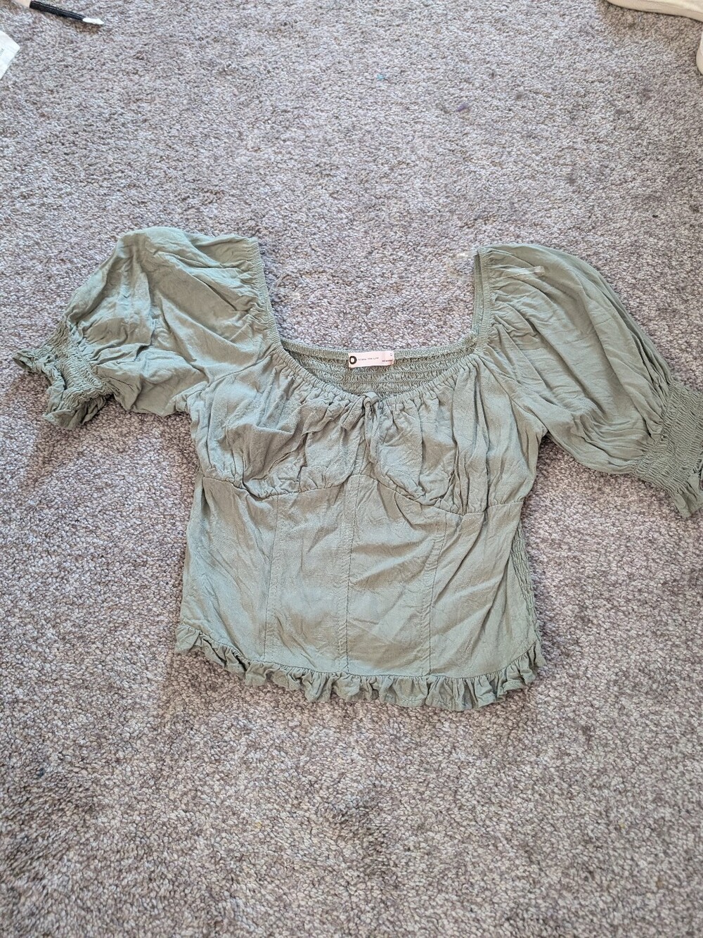 SO Corset Crop Top